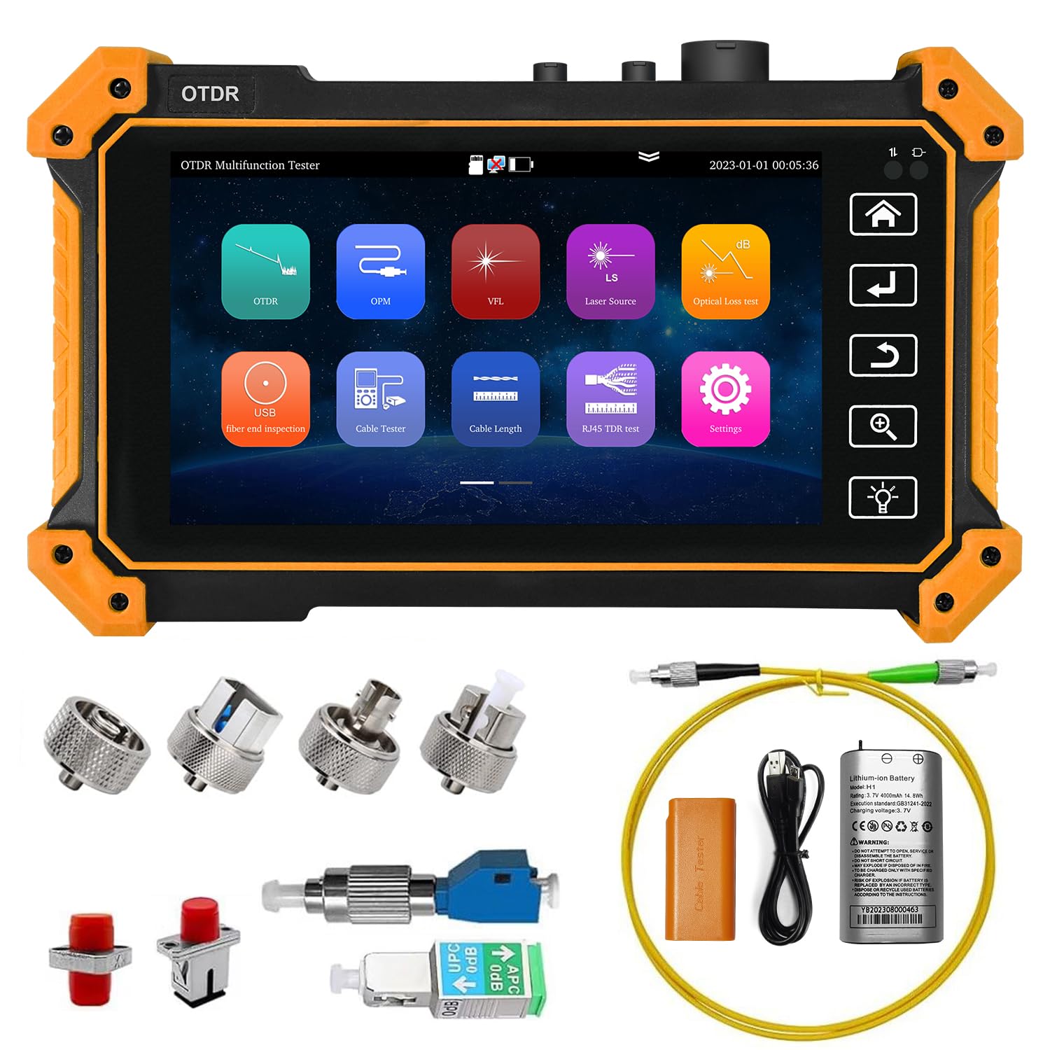 OTDR da 5,5 pollici per test f - Optical Time Domain Reflectometer Otdr 1310 1550Nm recensione e prezzo