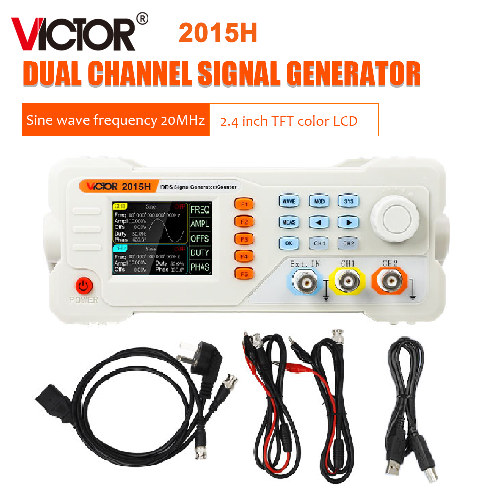 Generatore di segnali a forma  - Dual Channel Arbitrary Waveform Function Generator 60Mhz recensione e prezzo
